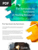 For Survivors by Survivors - A Healing Resource