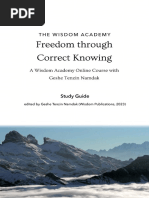 Freedom-Knowing-study - Guide - Geshe Namdak