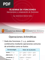 2.5 Operaciones y Composicion de Funciones