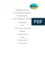 Investigación. Análisis y Evaluación Del Riesgo