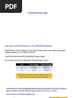 Combinatorial Logic