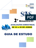 Guia-Avaliações Bimestrais - 2º Bimestre - 2023