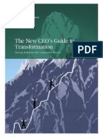 The New CEO's Guide To Transformation