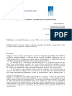 Pastoriza (2008) Estado, Gremios y Hoteles. Mar Del Plata y El Peronismo.