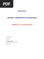 Monografia Educacion Sarmiento