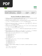 Terceiro Trabalho de Álgebra Linear I - 230722 - 180740