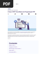 O Que É PHP? Guia Básico de Programação PHP