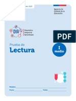 Prueba Lectura Monitoreo 2023 I Medio