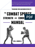 The Combat Sports Strength and Conditioning Manual Minimalist Training For Maximum Results by Morrill, Will