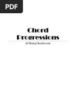 Chord Progressions Money Chords