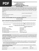 Substitute Form W-9 Request For Taxpayer Identification Number and Certification