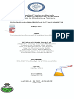 Componentes Formas Farmacéuticas Líquidas (FFL) - Grupo#2