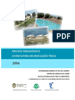 Projeto - Pedagógico Educação Física UFRJ