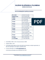 Calendário de Confirmações 2023-2024