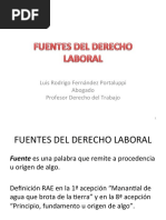 Fuentes Derecho Laboral