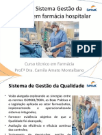 Aula 2 Controle Qualidade Famácia Hospitalar