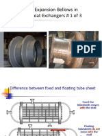 Bellows For Shell and Tube Heat Exchangers