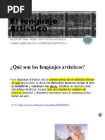 El Lenguaje Artístico