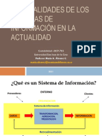 Tema 1 - Generalidades de Los Sistemas de Información en La Actualidad