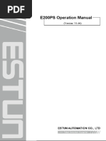 E200PS Operation Manual (V1.00)