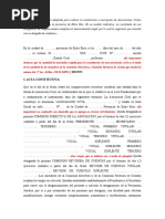 Nuevo Modelo Acta Constitutiva y Estatutos Asociaciones