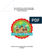 Proposal Festival Anak Wonogiri 2023 (FAW)