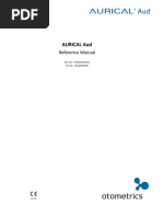 AURICAL Aud - Ref Manual