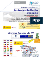 Farmacovigilancia Regulacion en La Union Europea