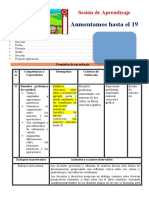 1° Sesión Día 3 Mat Agregamos Hasta El 19 Unidad 5 Semana 1