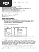 Occupational Therapy Ia Sample Reports