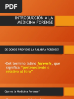 Introducción A La Medicina Forense 1 2023