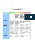 Criterios de Evaluación para La Exposición de Géneros Musicales.