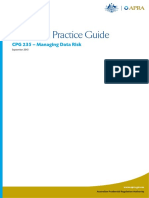 Prudential Practice Guide CPG 235 Managing Data Risk - 1