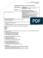 .5° Niveles de Organización y Sistema Digestivo