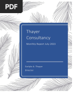 Thayer Consultancy Monthly Report July 2023 (Updated)