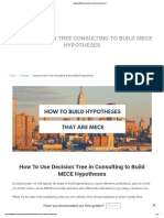 Building MECE Hypotheses With Decision Trees