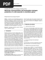 Molecular Characterization and Fermentative Hydrogen