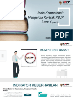 Slide Bahan Tayang JK Mengelola Kontrak PBJP Level 4