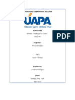 TAREA 6 Psicopatologia I