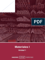 Unidad 1 - Materiales I