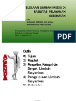 Materi Pengelolaan Limbah Medis Di Fasyankes