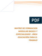 Elaboración de Modulo Formativo