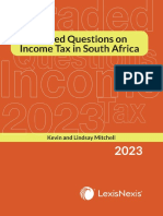 Graded Questions On Income Tax 2023