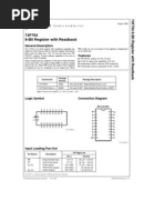 74F794 8-Bit Register With Readback: General Description