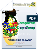 School Camporee 2023 Programme