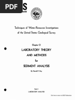 Laboratory Theory and Methods For Sediment Analysis