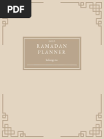 Ramadan Planner 2023