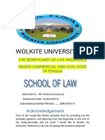 Legal Research Proposal