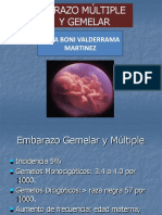 Embarazo Múltiple y Gemelar