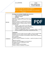 Fiche de Séquence - CLIS - Lecture-Stade Alphabétique-Lecteurs Débutants - Temps 2-Compréhension Et Fonctionnement de La Langue